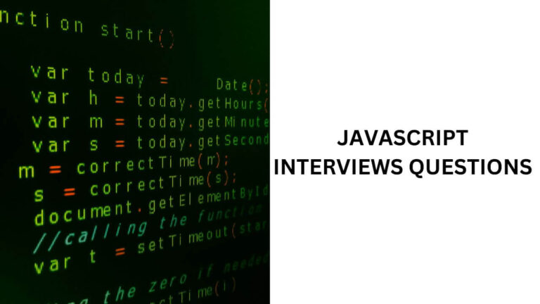 javascript interview questions and answers for freshers